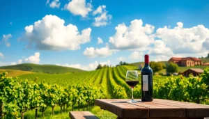 Experience the charm of the best wineries in California at a picturesque vineyard with elegant wine settings.