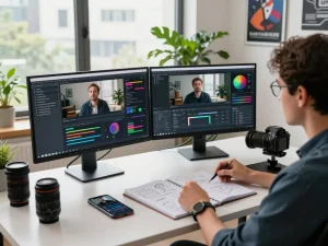 Generate engaging video prompts effortlessly using video to prompt ai in a creative analysis workspace.