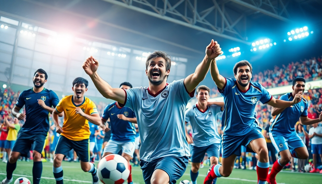 Los atletas compiten en el todo deporte, mostrando pasión y trabajo en equipo en un ambiente vibrante.