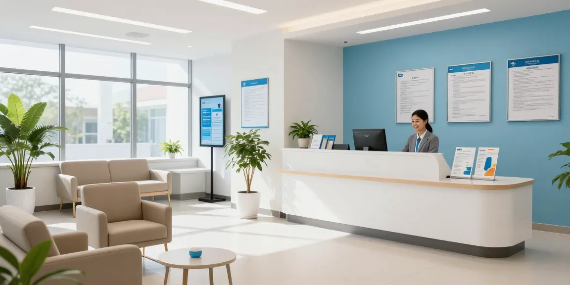 Health insurance for single parents: Modern health clinic with compassionate medical services and patient-focused care.